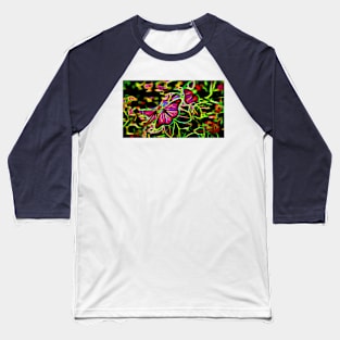 Butterflys Baseball T-Shirt